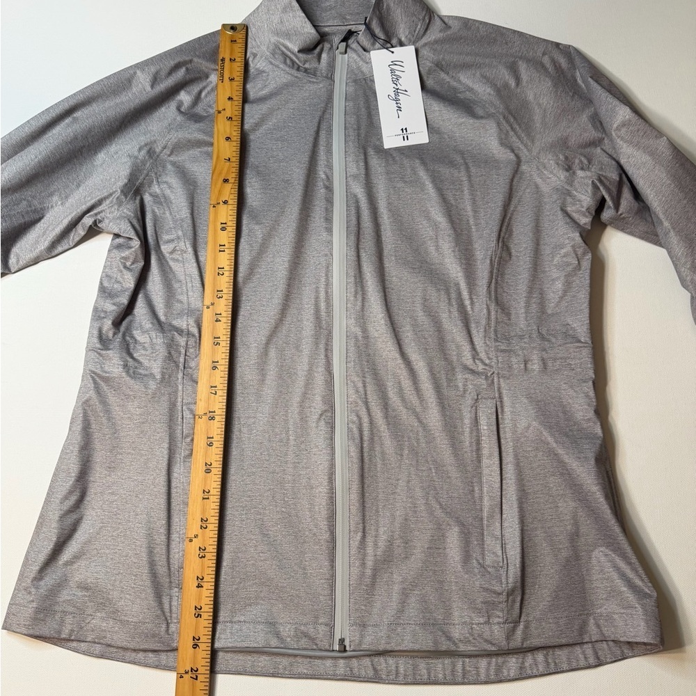 NWT Walter Hagen Performance 11 Women's Grey Rain Jacket Size L (P) - Picture 2 of 9